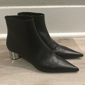 Proven a schooler mirrored heel booties